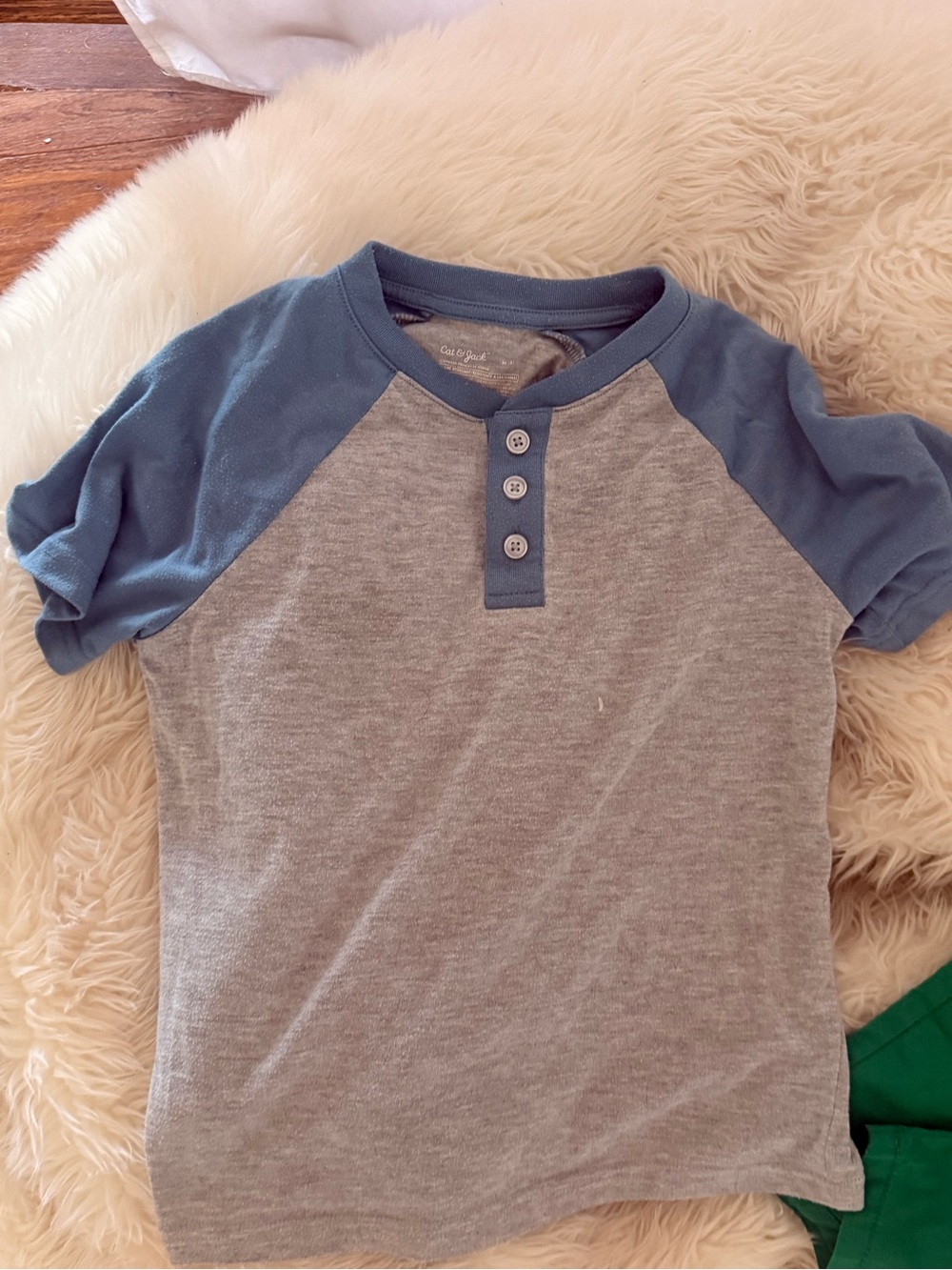 Boys Cat & Jack Grey Henley